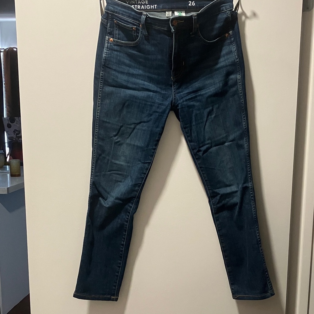 J Crew Vintage Slim Straight jeans